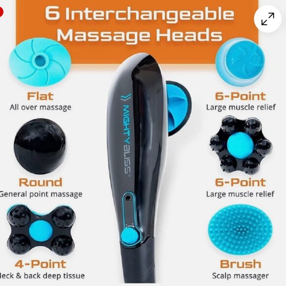 Mighty Bliss cordless deep tissue massager - Picture 2 of 6